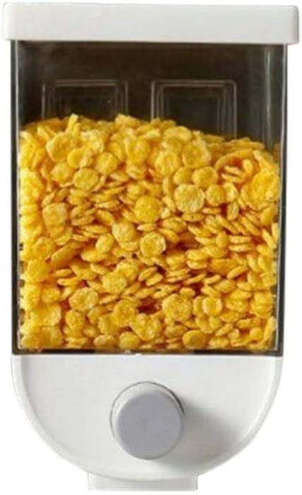 1Pc 1500ml Wall-Mounted Grain Storage Box