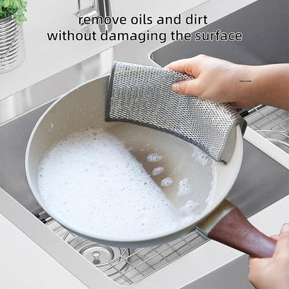 Reusable Dishwashing Cleaning Cloth