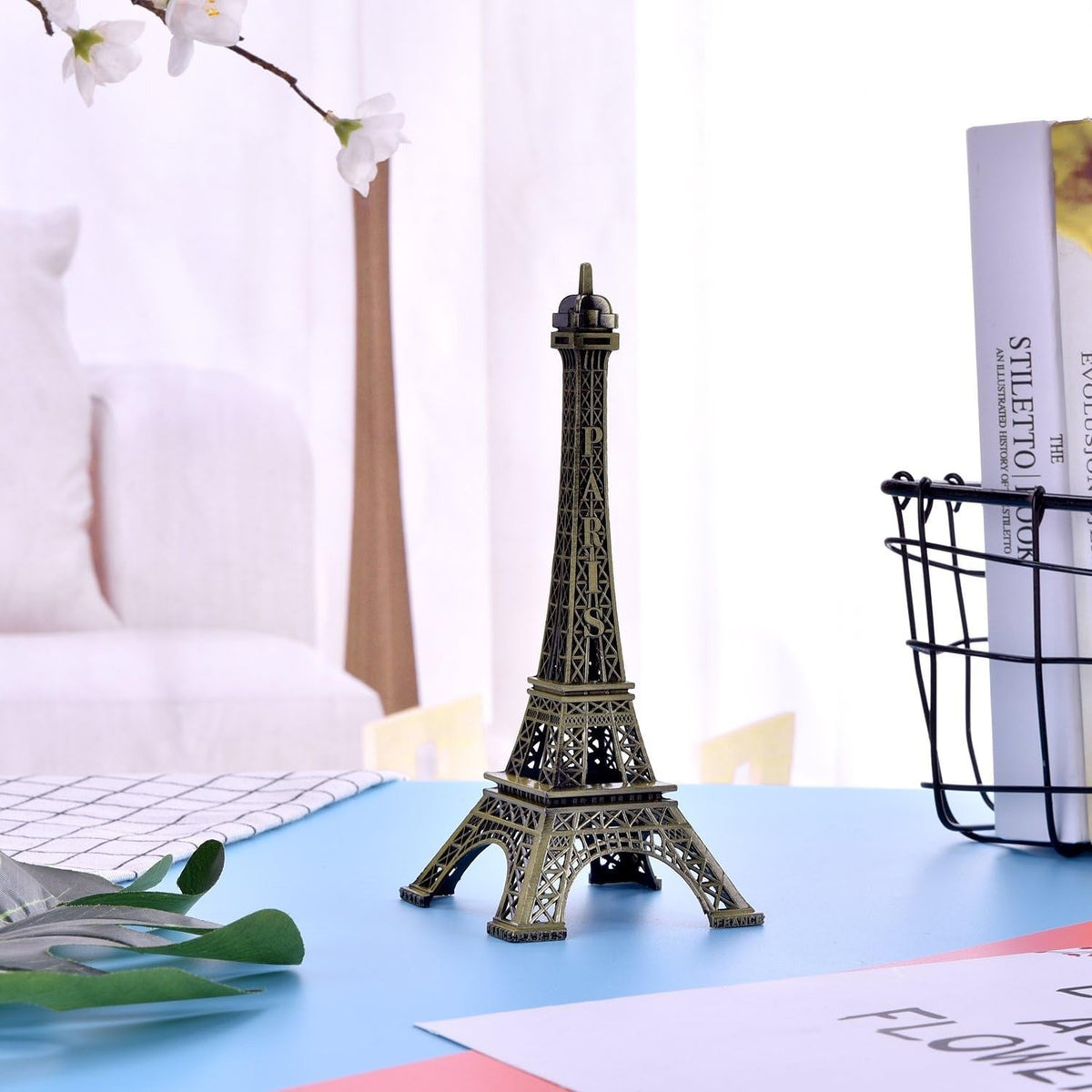 7-Inch Eiffel Tower Statue Home Decor