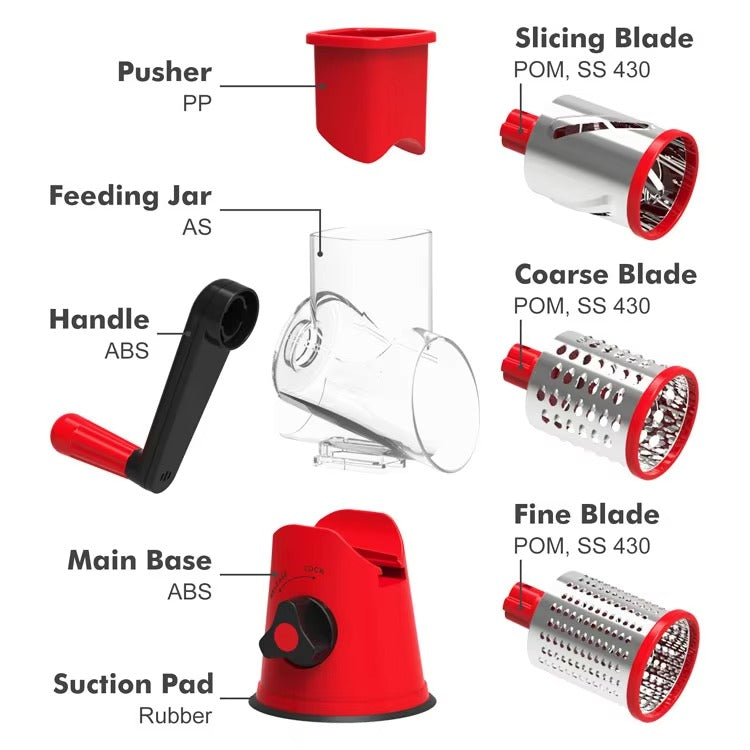 Multi-Functional 3-in-1 Kitchen Gadget for Effortless Food Prep