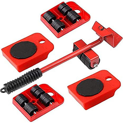 Furniture Lifter Mover Tool Set – Heavy-Duty Furniture Moving Rollers