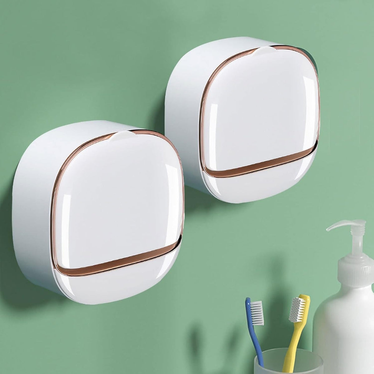 Luxury Soap Holder With Drain Tray