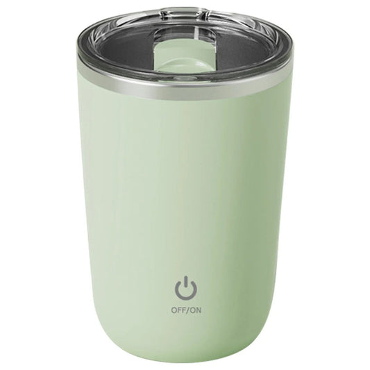 350ml Stainless Steel Automatic Self Stirring Mug Coffee Milk Juice Mixing Cup Magnetic Stirring Cup For Home Office And Travel