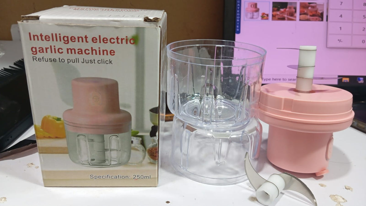 Intelligent Garlic Machine | Electric Garlic Chopper & Grinder