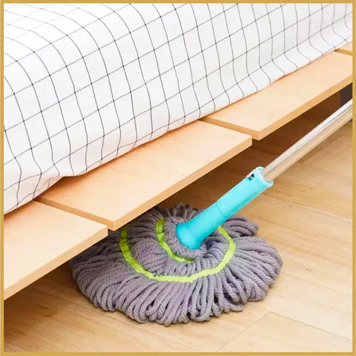 360° Self-Twisting Dehydrated Mop for Hard Floors & Walls