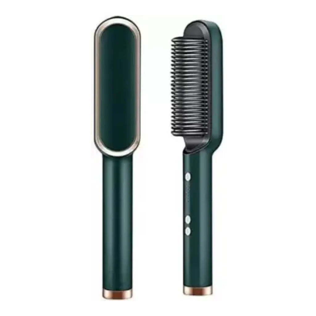 909 Hair Straightener Brush – Fast Heating, Smooth Styling, And Easy-To-Use