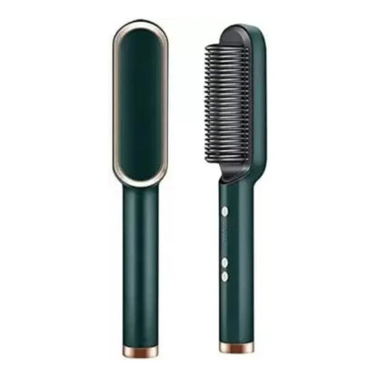 909 Hair Straightener Brush – Fast Heating, Smooth Styling, And Easy-To-Use