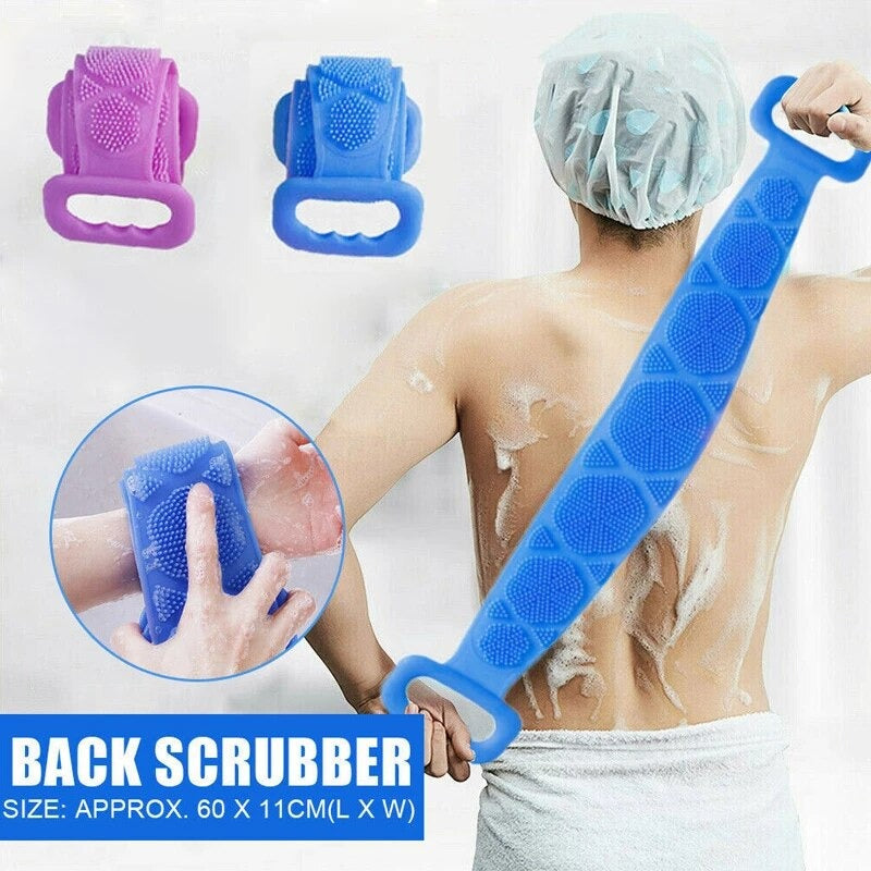 Double-Sided Exfoliating Body Scrubbers for Gentle, Deep Cleansing & Smooth Skin