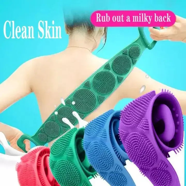 Double-Sided Exfoliating Body Scrubbers for Gentle, Deep Cleansing & Smooth Skin