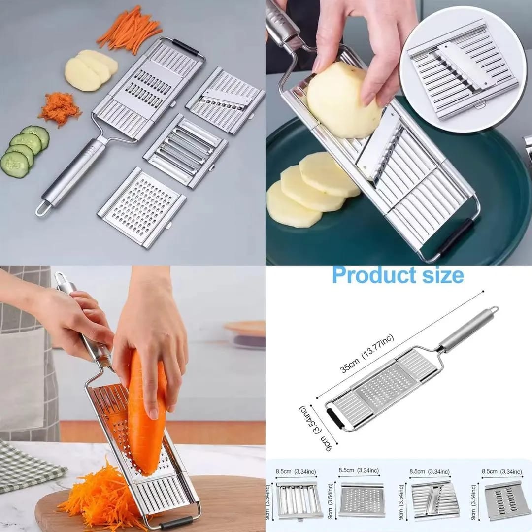 5-in-1 Multi-Functional Vegetable Slicer & Grater