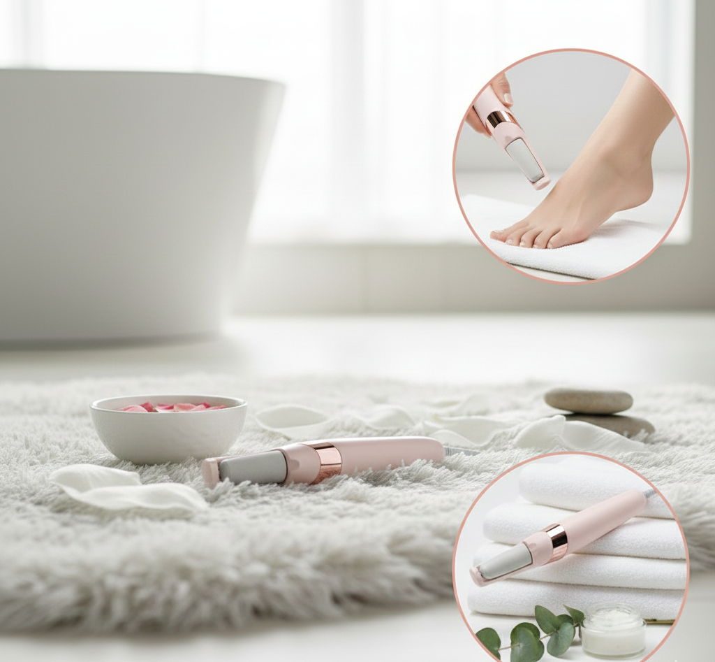 Rechargeable Electric Pedi Foot Filer – Powerful Callus Remover for Cracked Heels & Dead Skin | Smooth, Soft & Salon-Quality Feet at Home
