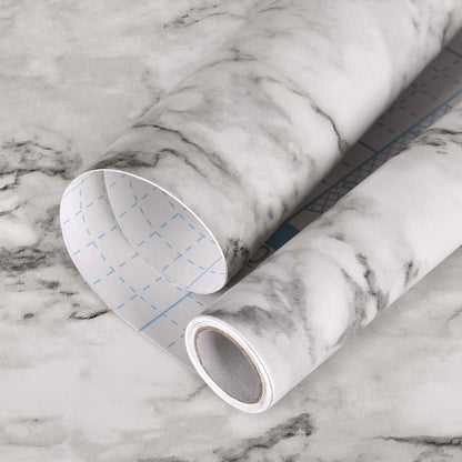 Self-Adhesive Marble Sheet for Kitchen – Waterproof & Oil-Resistant, 60 × 200 cm