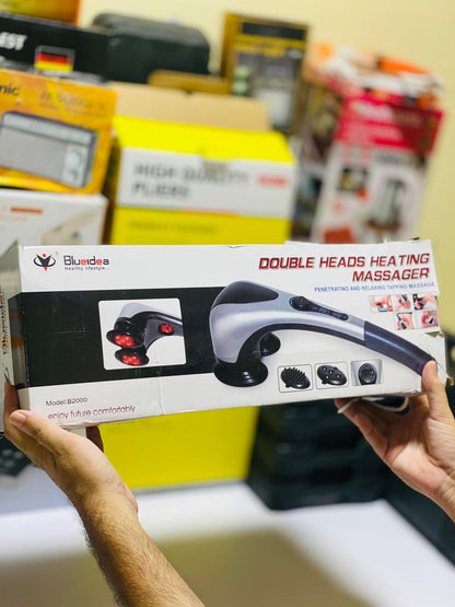 Double Head Heating Massager
