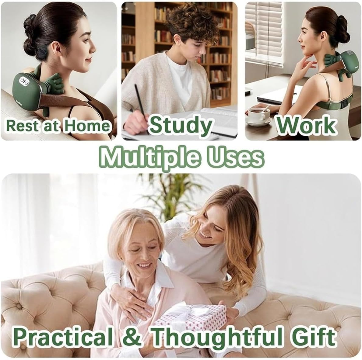 Bionic Neck & Shoulder Massager – Finger Pressure Massage