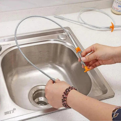Metal Flexible 30cm Wire Brush Drain Cleaner