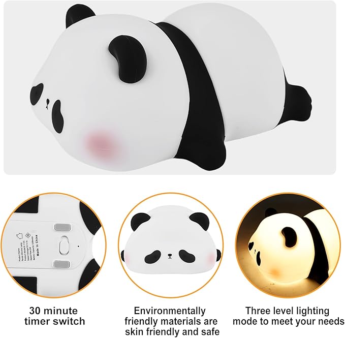 Cute Panda Night Light