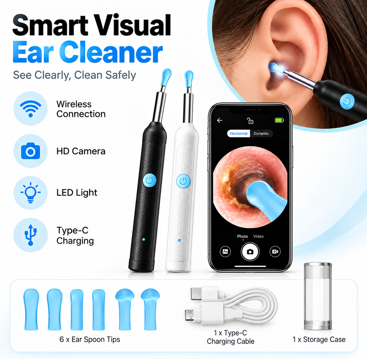 Smart Ear Wax Cleaner