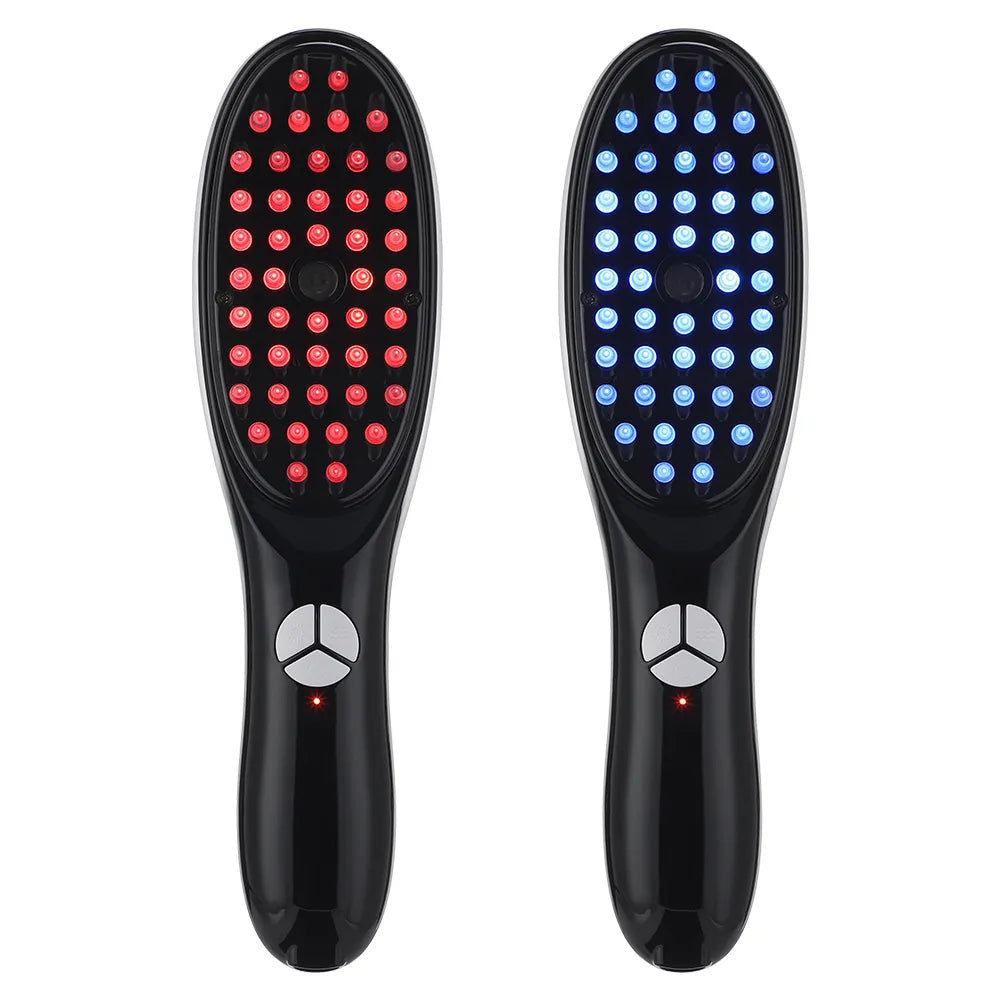 TheraBrush Hair Growth Comb with Oil Diffuser – Rechargable Scalp Massage Brush