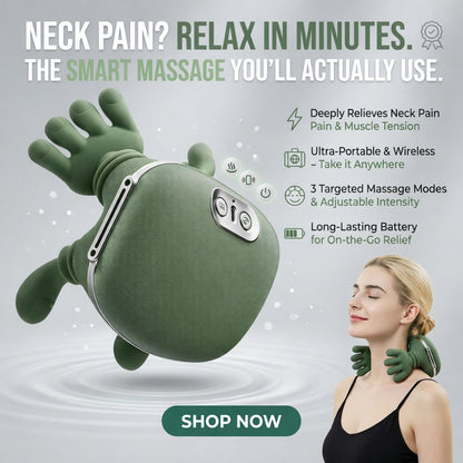 Bionic Neck & Shoulder Massager – Finger Pressure Massage